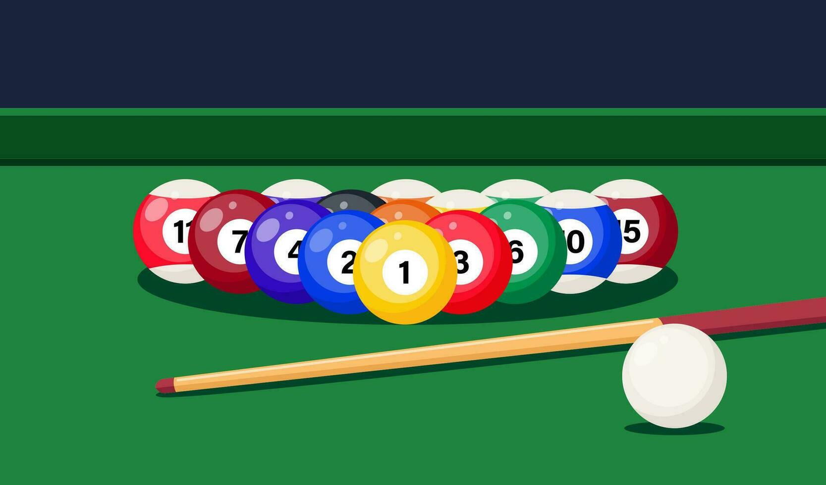 Ilustración de pool